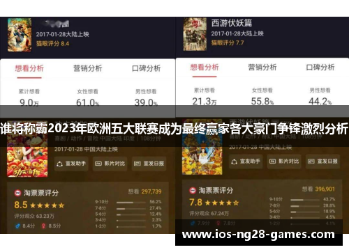 谁将称霸2023年欧洲五大联赛成为最终赢家各大豪门争锋激烈分析