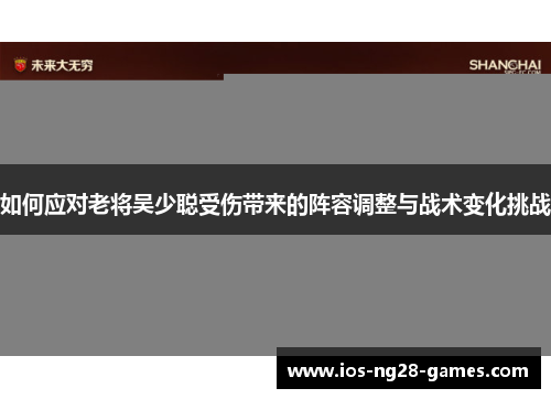 如何应对老将吴少聪受伤带来的阵容调整与战术变化挑战